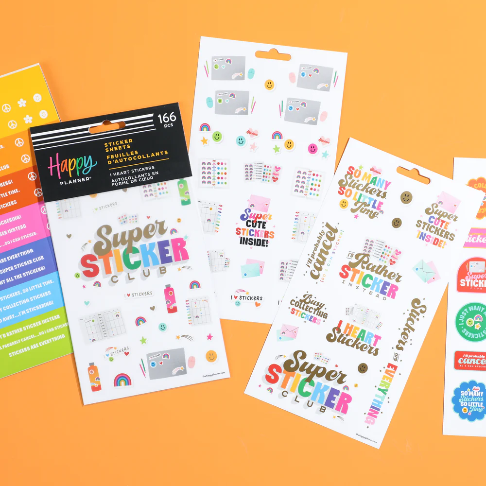 I Heart Stickers - 5 Sticker Sheets - Image 3
