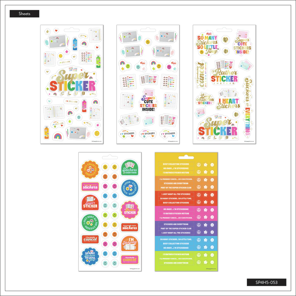 I Heart Stickers - 5 Sticker Sheets - Image 4