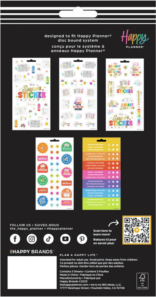 I Heart Stickers - 5 Sticker Sheets - Image 5
