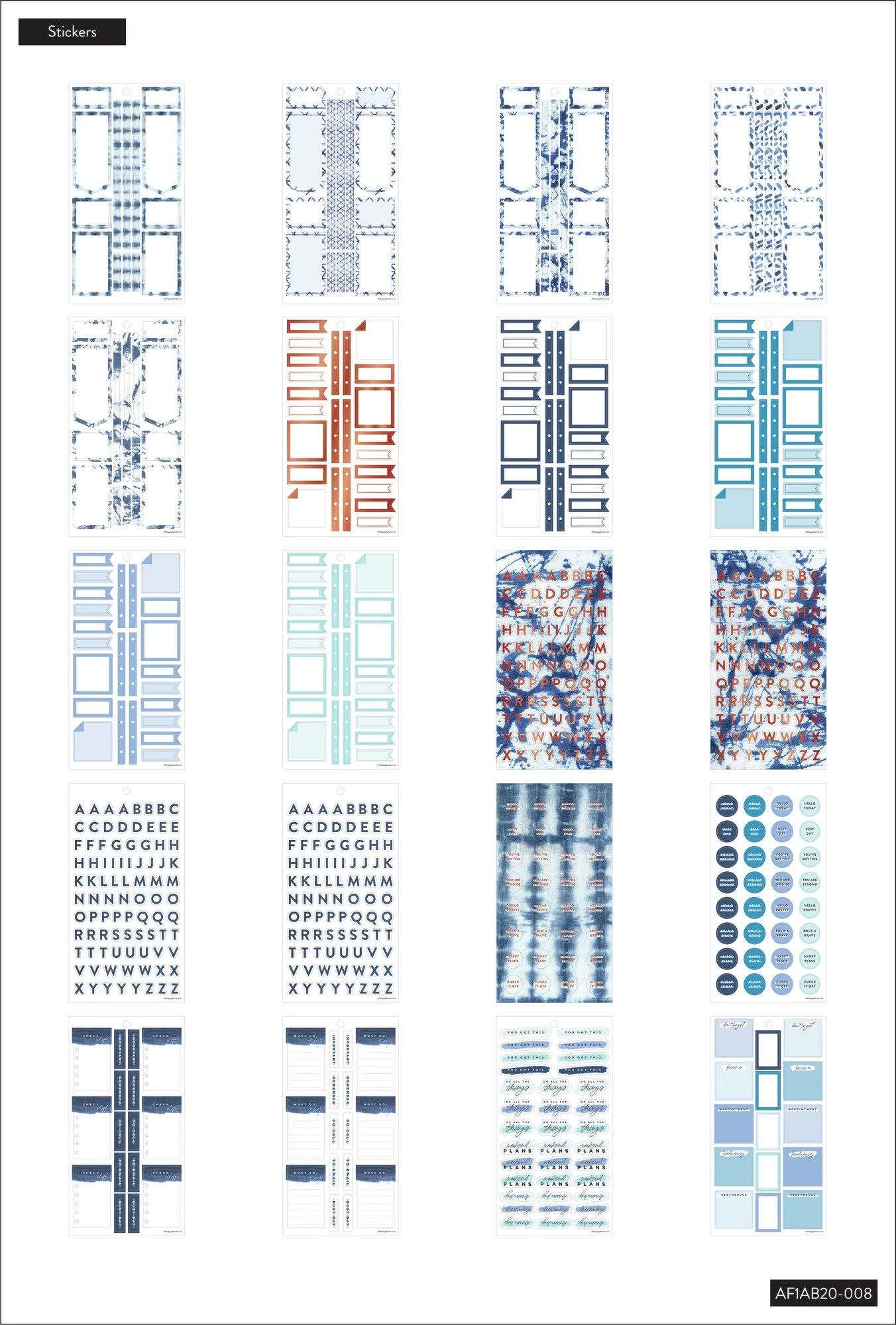 Indigo Tie Dye Accessory Book - Image 5
