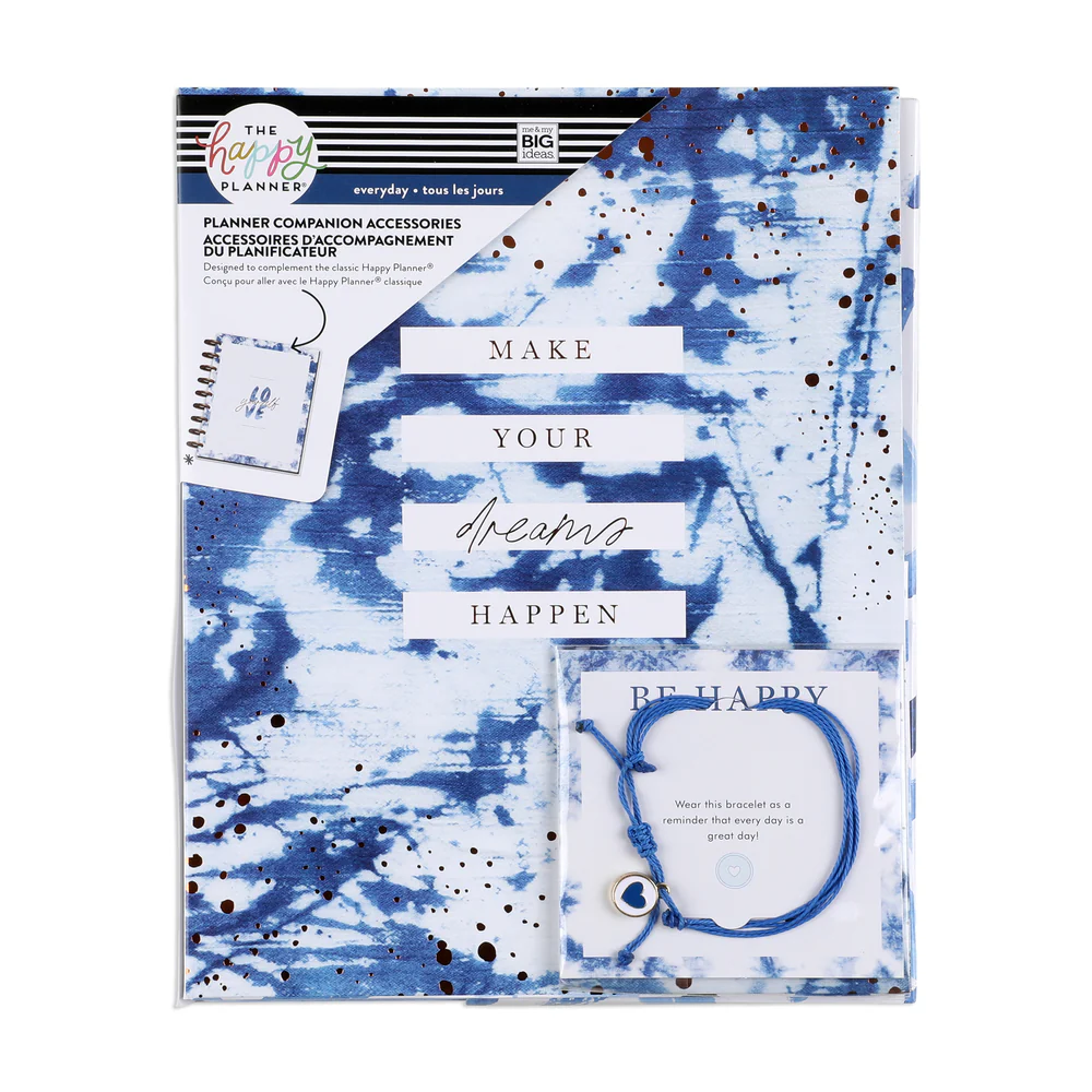 Indigo Tie Dye Classic Planner Companion - Image 4