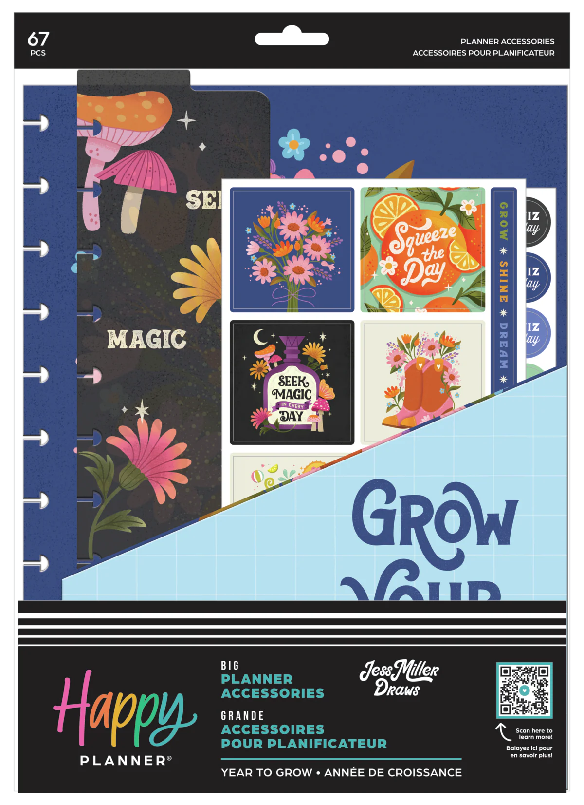 Jess Miller Draws x Happy Planner Seasonal Teacher - Big Accessory Pack - Image 6