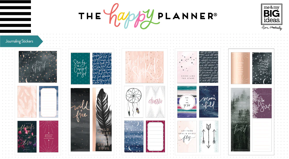 Journaling (Flip) Stickers - Boho - Image 2