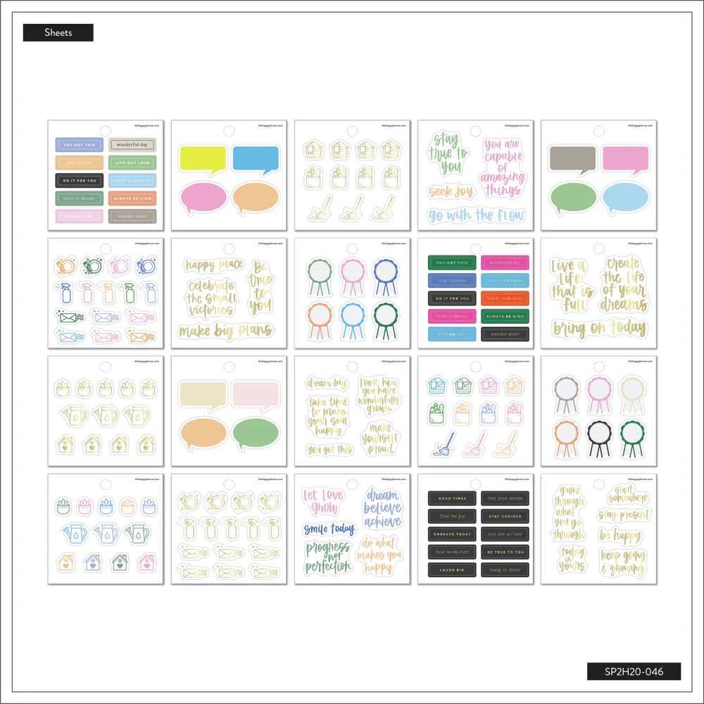 Journaling Icons & Quotes - Tiny Sticker Pad - Image 3