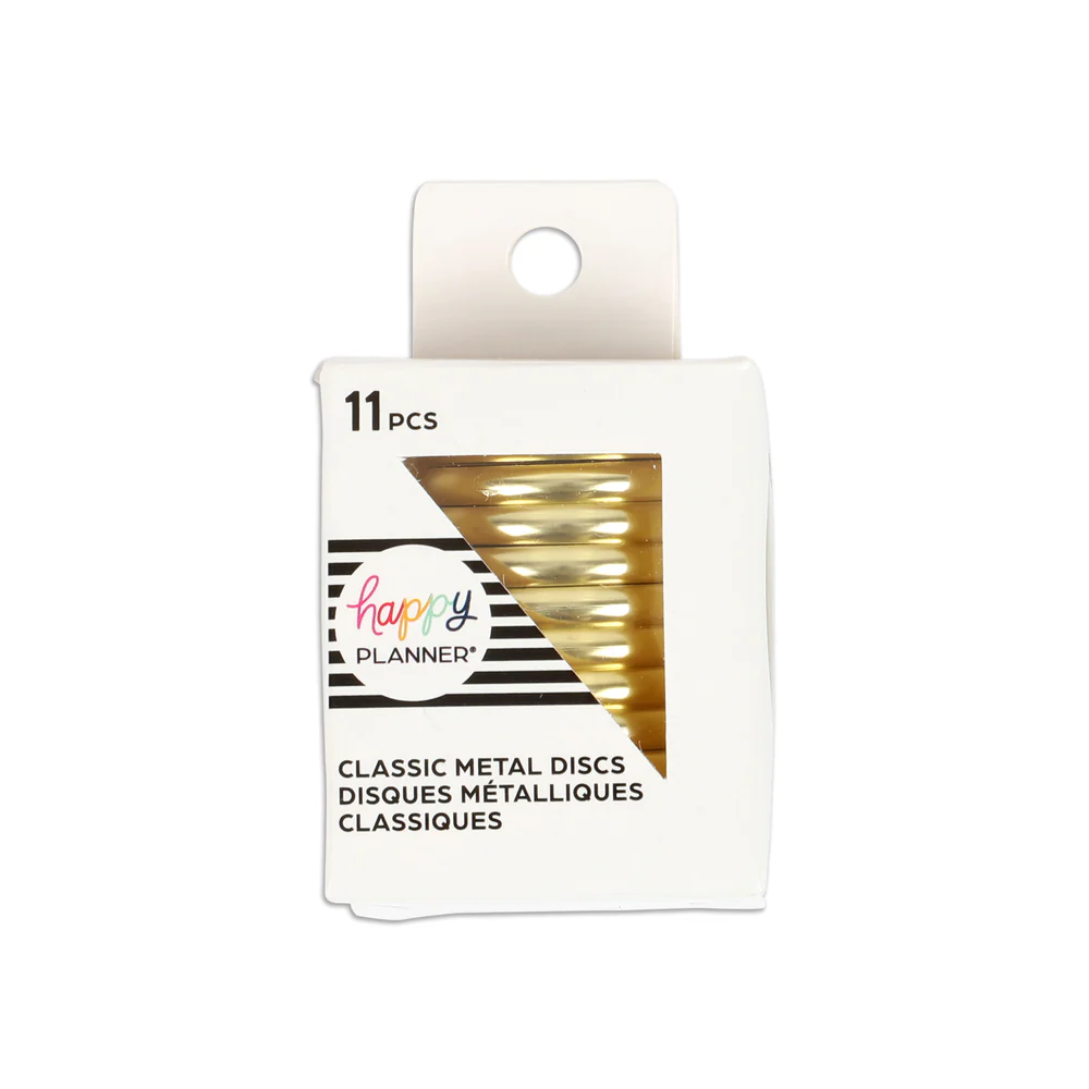 Joy Cutout Medium Metal Discs - Gold - Image 4