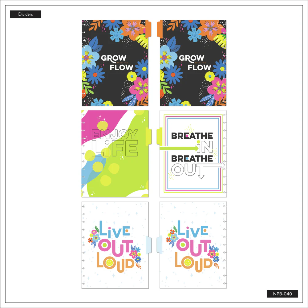 Joyful Expressions - Dotted Lined Big Notebook - 60 Sheets - Image 5