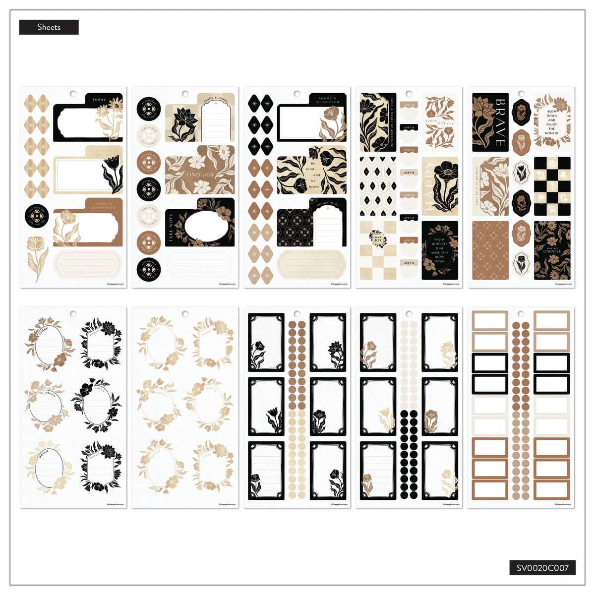 Krafted Florals - Value Pack Stickers - Image 9