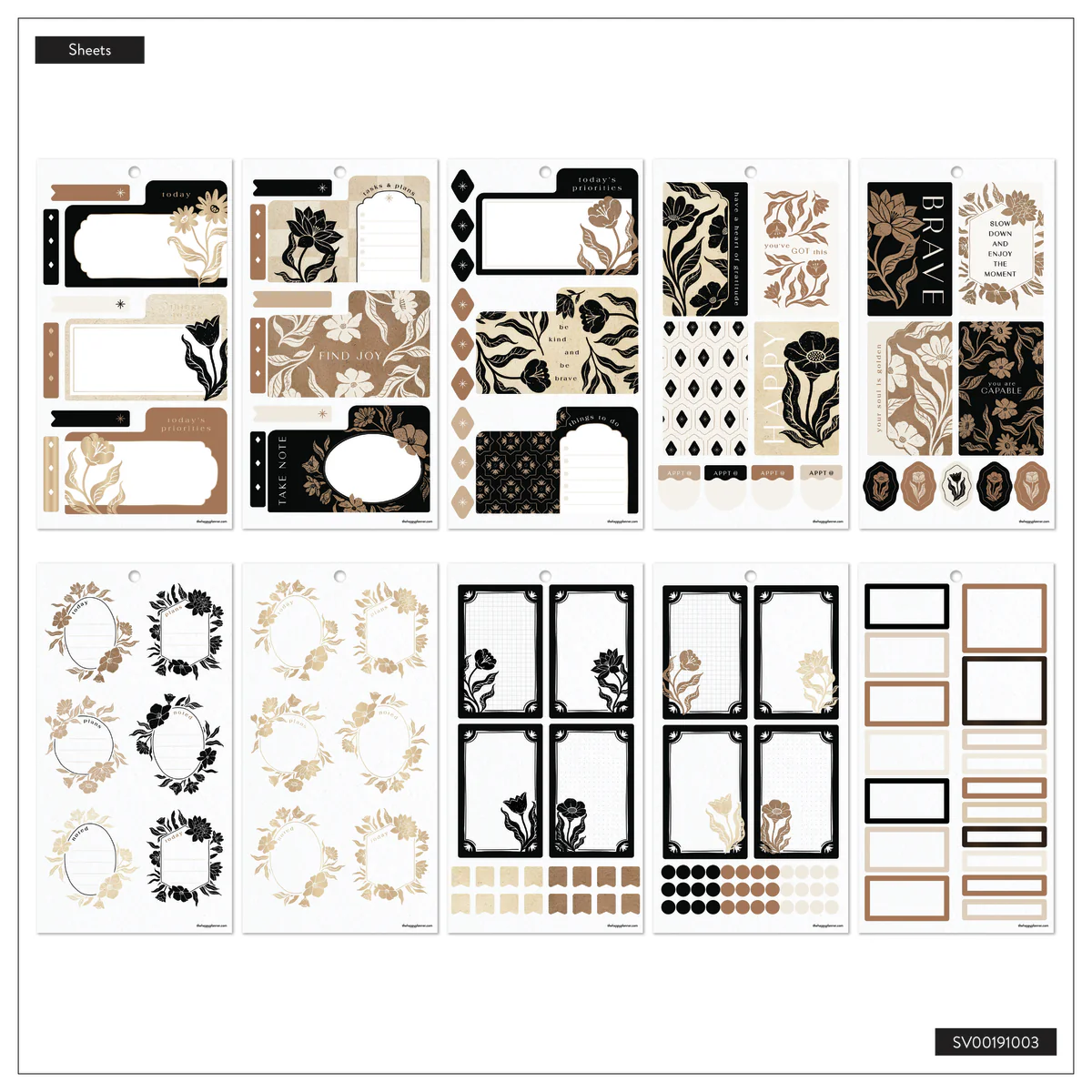 Krafted Florals - Value Pack Stickers - Big - Image 11