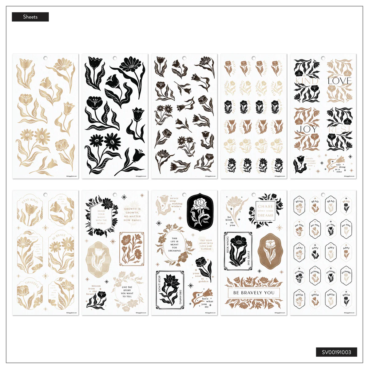 Krafted Florals - Value Pack Stickers - Big - Image 13