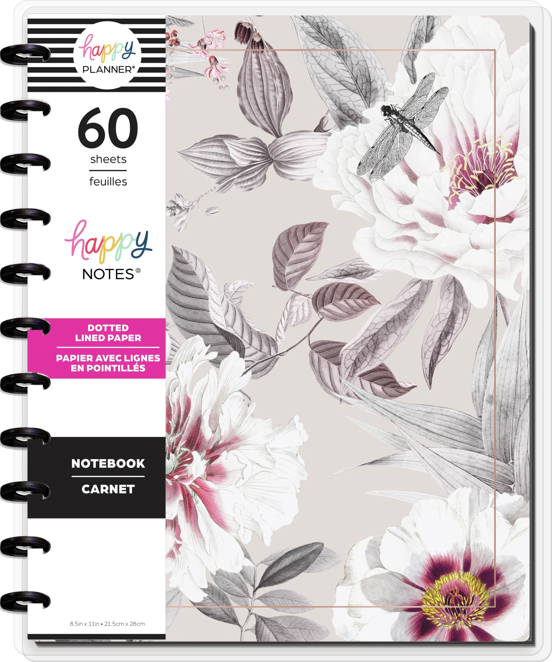 La Fleur Big Notebook - Dot Lined Pages - 60 Sheets - Image 8
