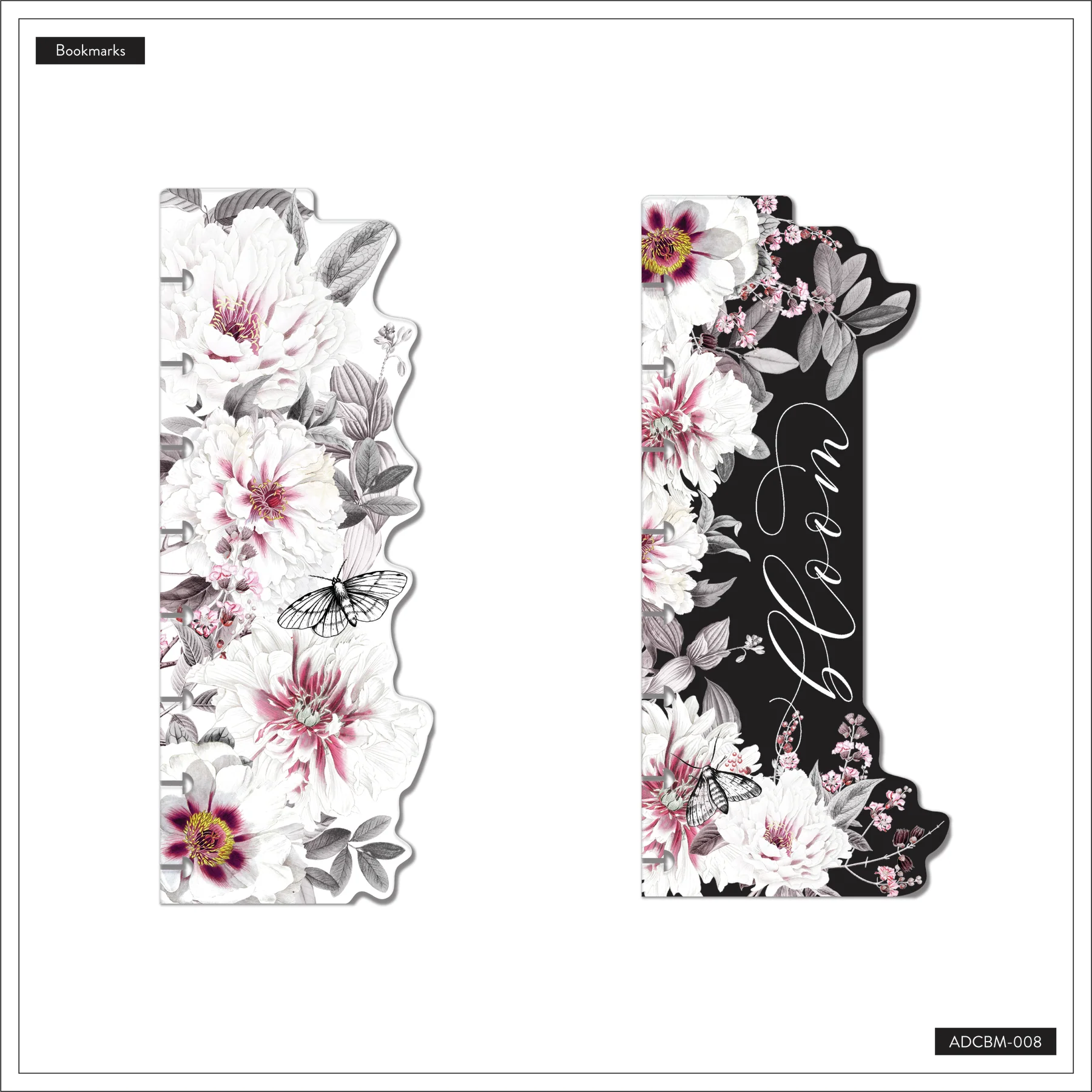 La Fleur Die Cut Bookmarks - 2 Pack - Image 3