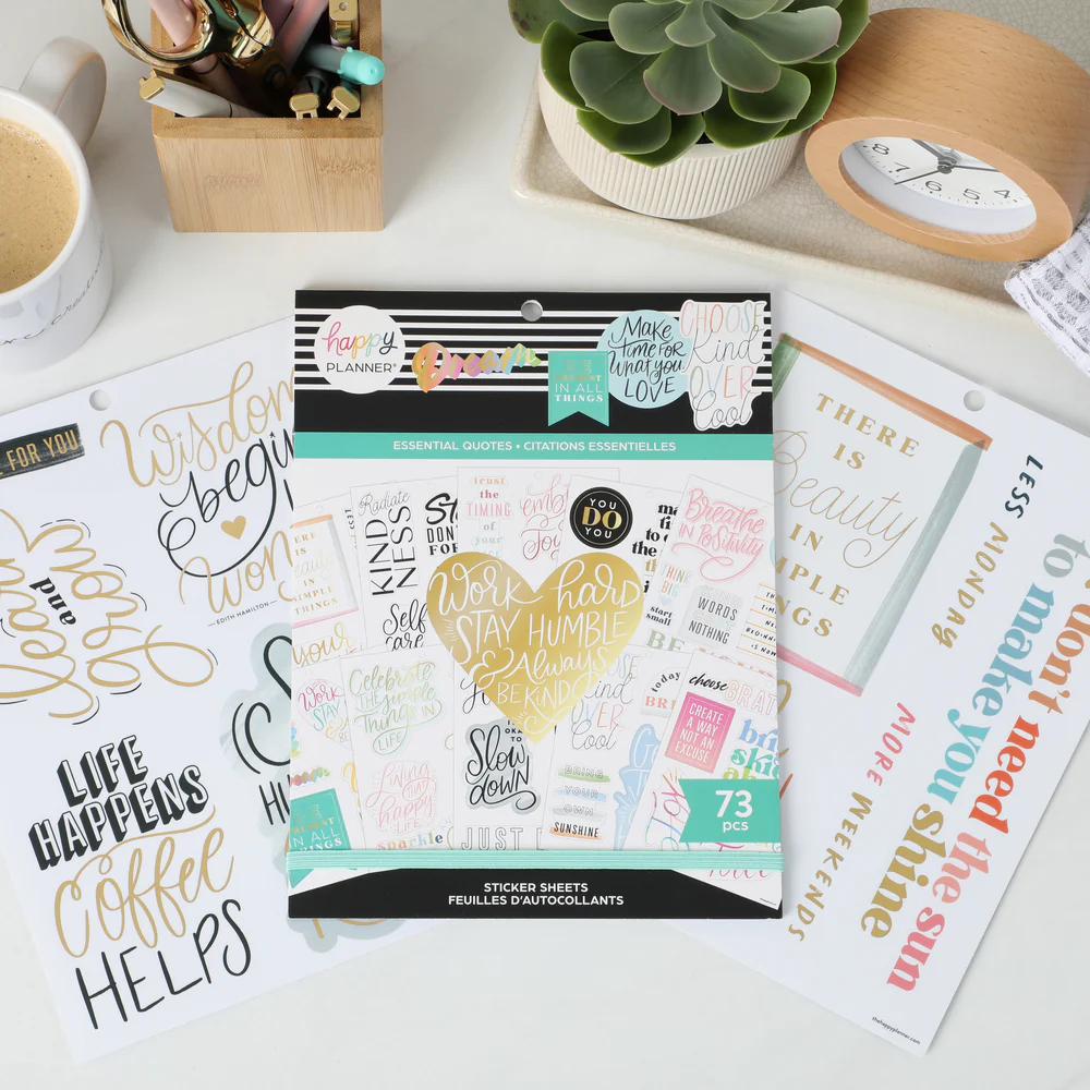 Large Value Pack Stickers - Essential Quotes - Image 4