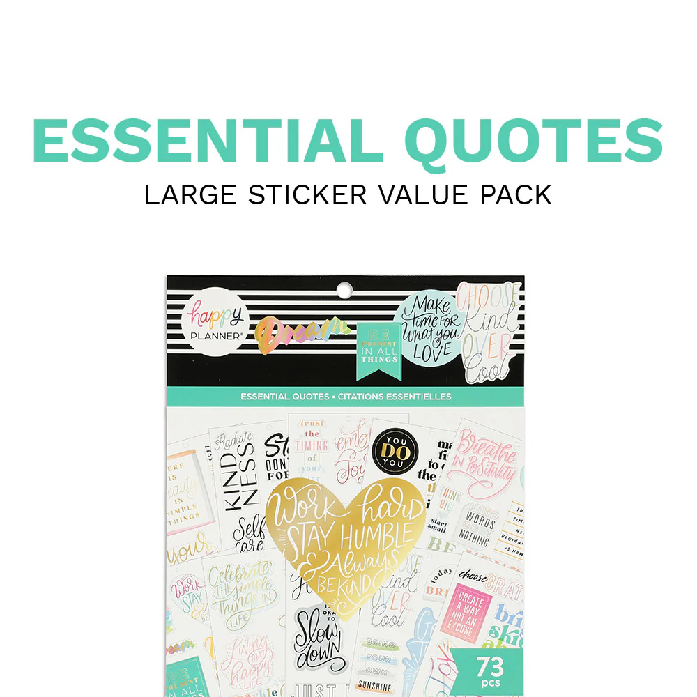 Large Value Pack Stickers - Essential Quotes - Image 7