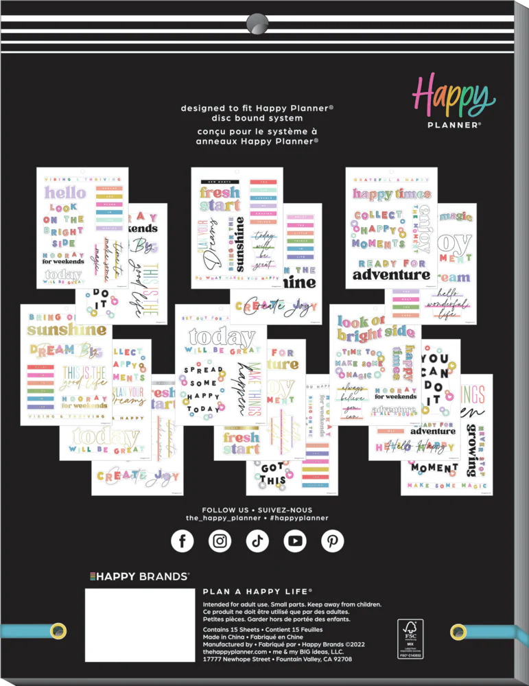 Happy Brights - Large Value Pack Stickers - Image 5