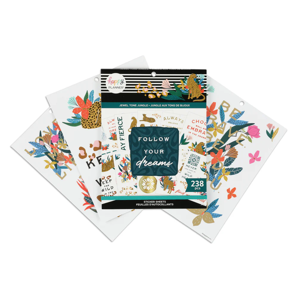 Large Value Pack Stickers - Jewel Tone Jungle - Image 2