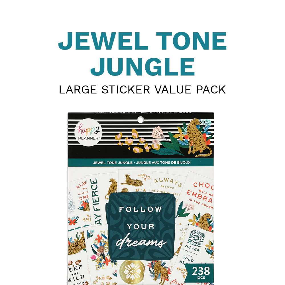 Large Value Pack Stickers - Jewel Tone Jungle - Image 5