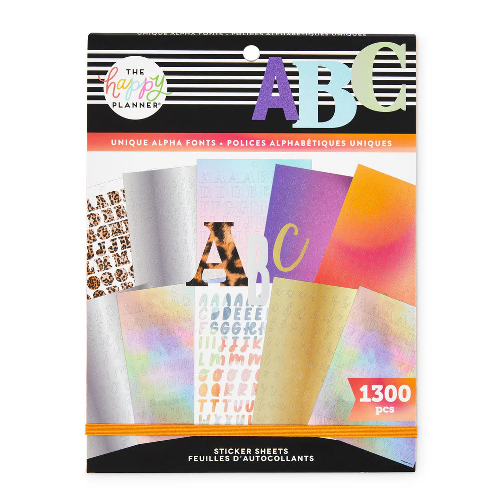 Large Value Pack Stickers - Unique Alpha Fonts