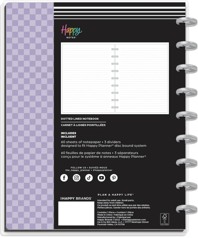 Life Is Sweet - Dotted Lined Classic Notebook - 60 Sheets - Image 7