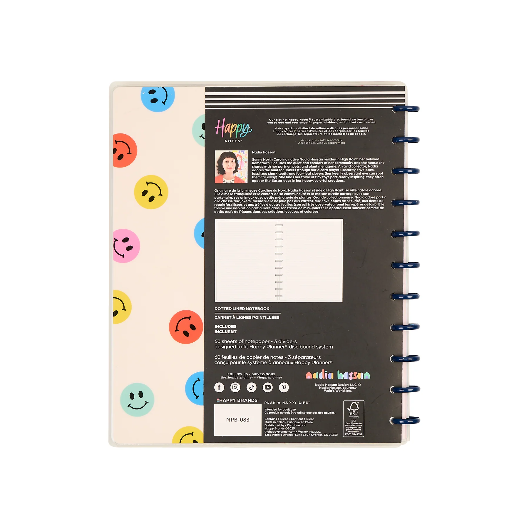 Live Love Teach - Dotted Lined Big Notebook - 60 Sheets - Image 14