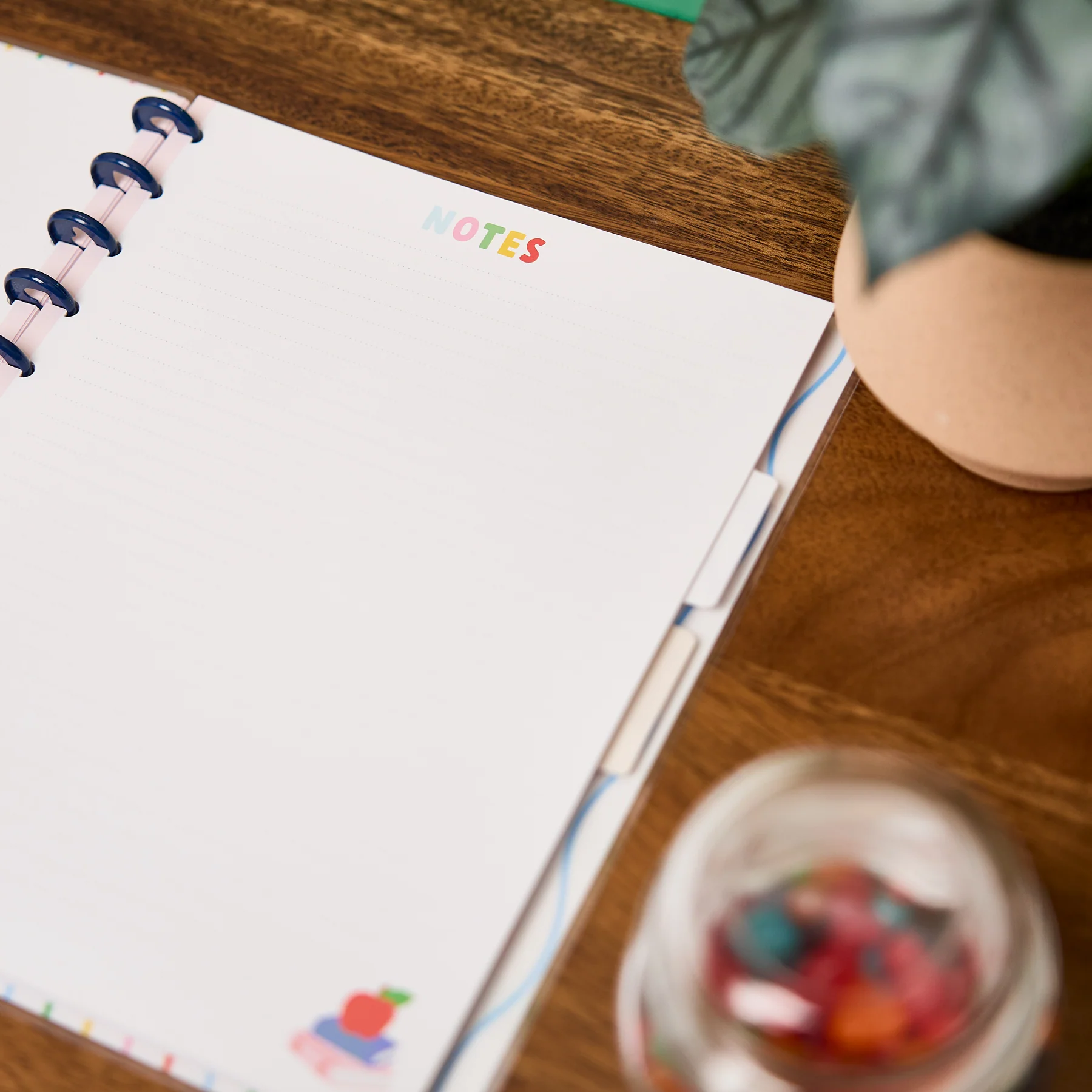 Live Love Teach - Dotted Lined Big Notebook - 60 Sheets - Image 5
