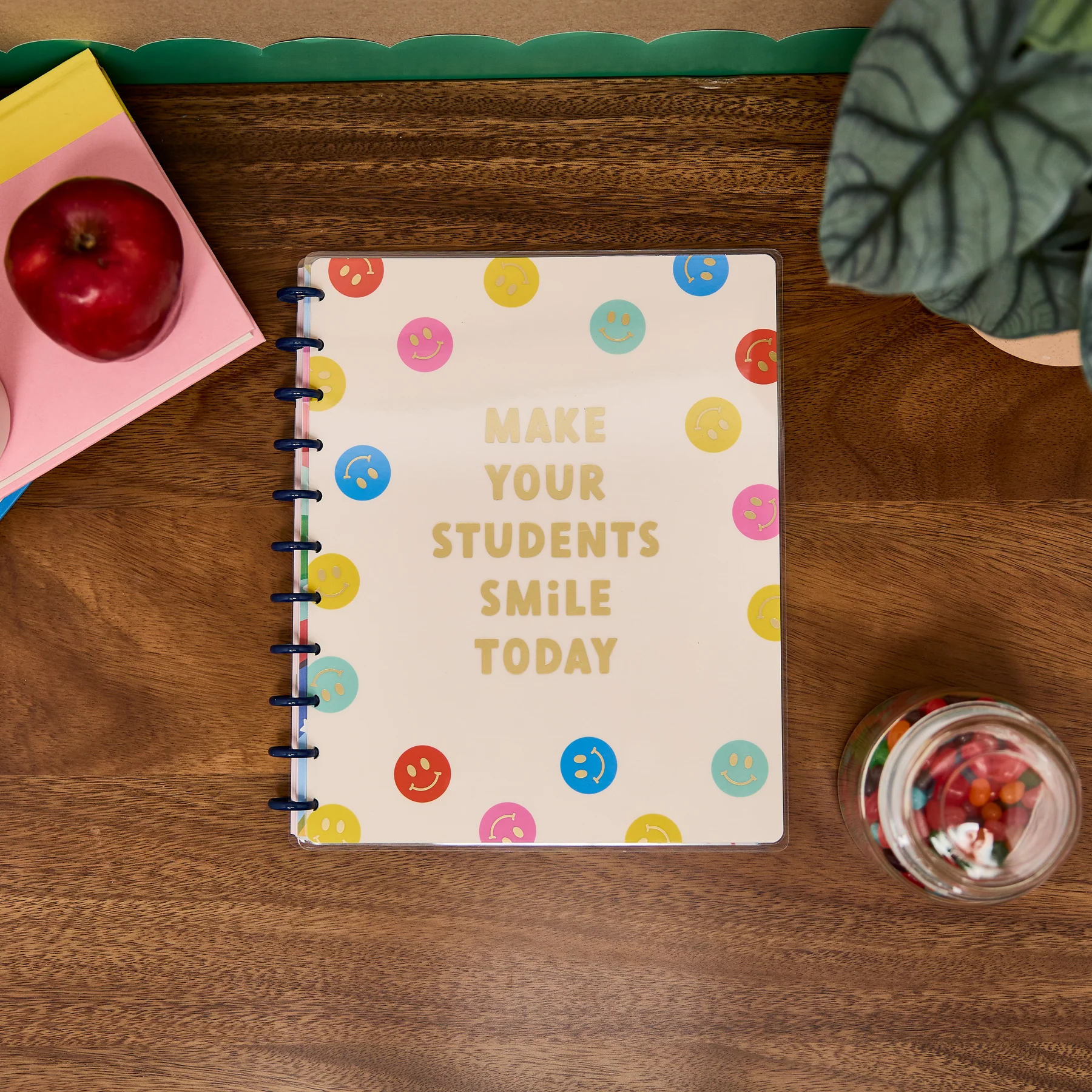 Live Love Teach - Dotted Lined Big Notebook - 60 Sheets - Image 7