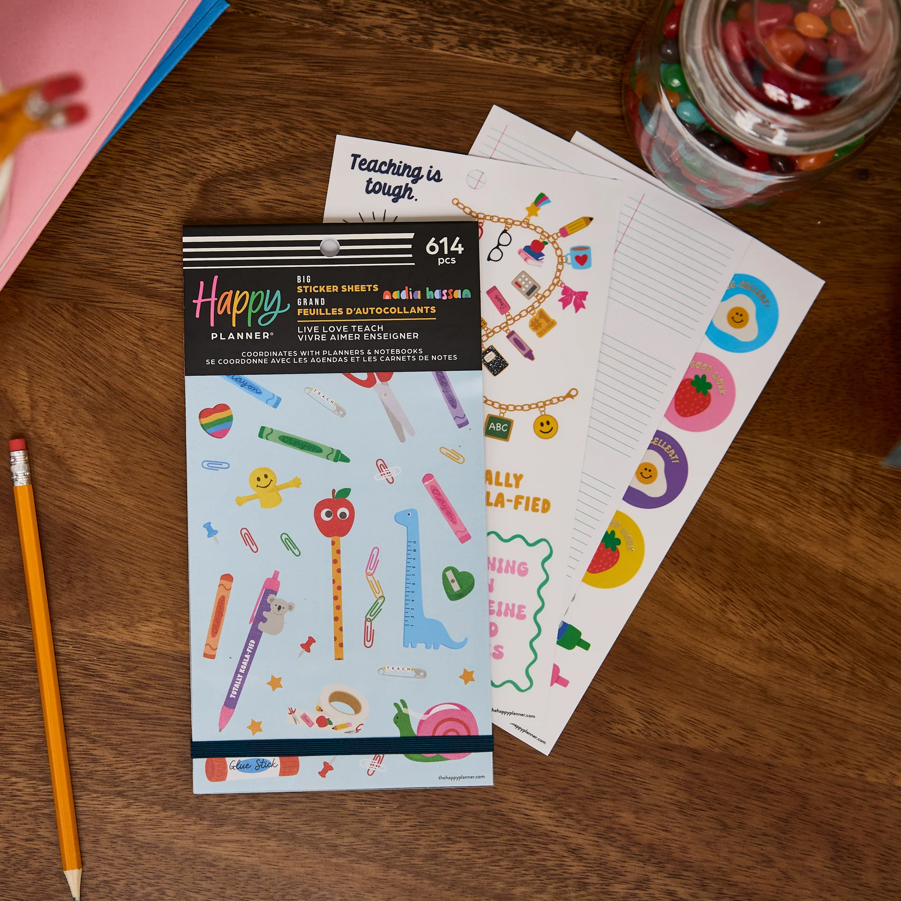Live Love Teach - Value Pack Stickers - Big - Image 4