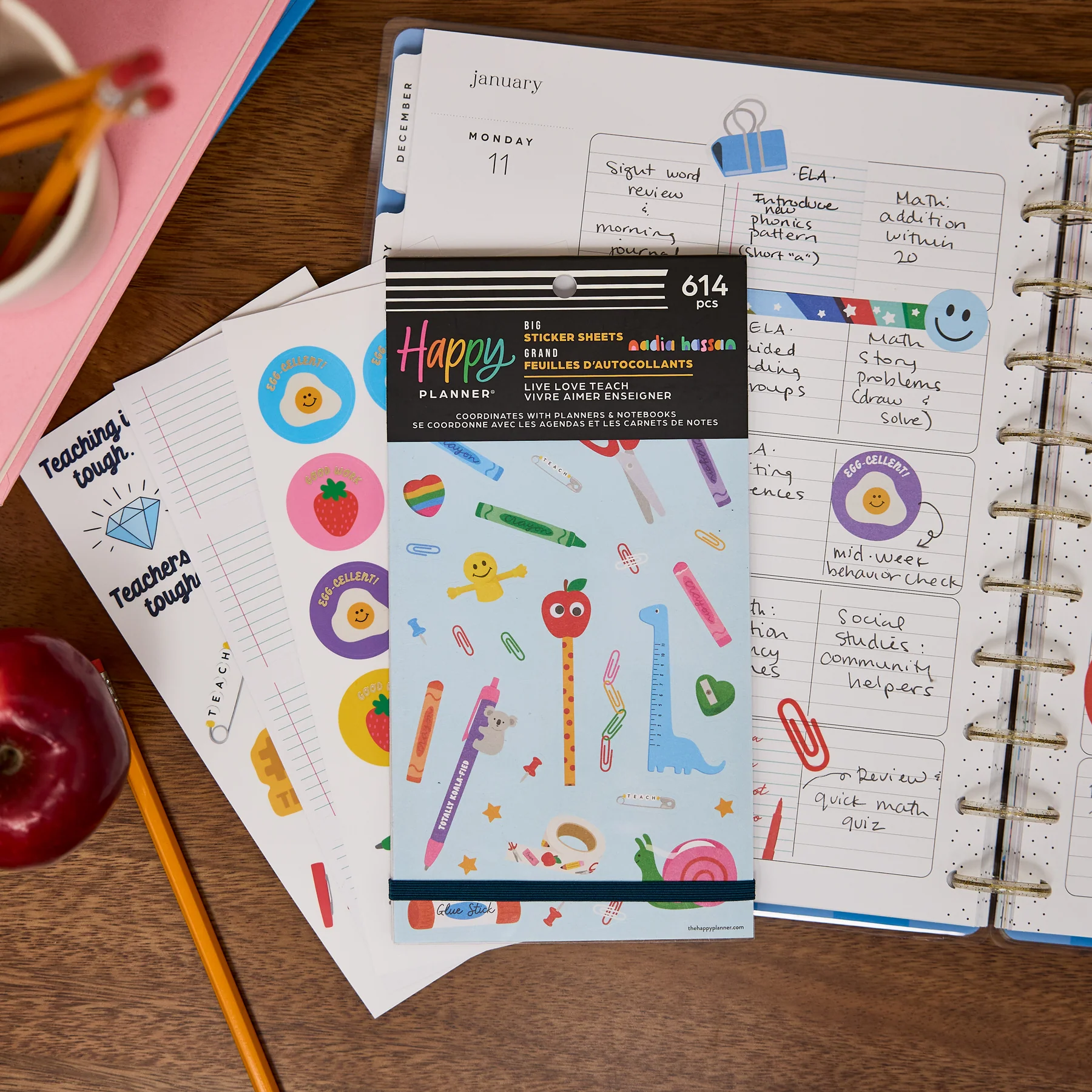 Live Love Teach - Value Pack Stickers - Big - Image 5