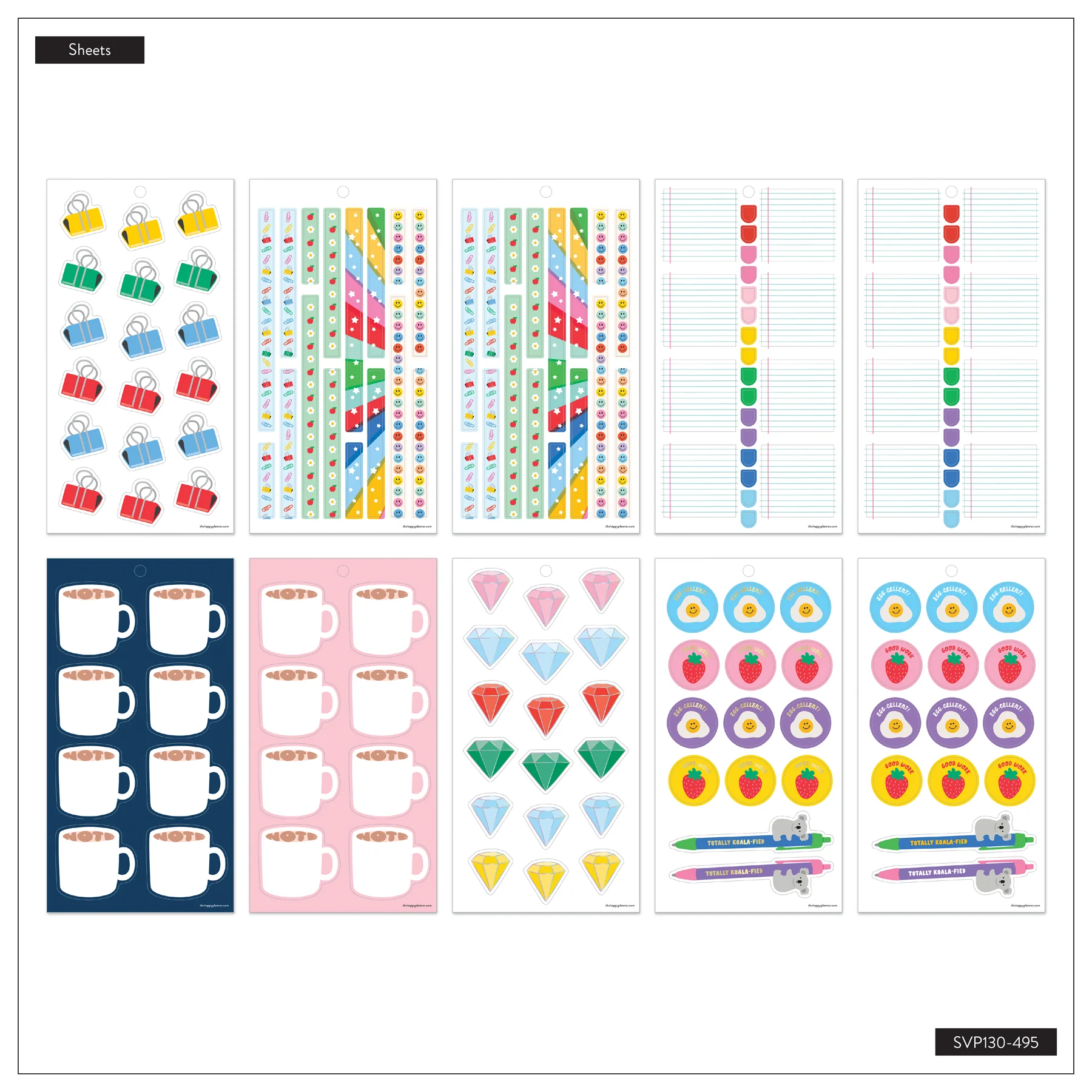 Live Love Teach - Value Pack Stickers - Big - Image 8