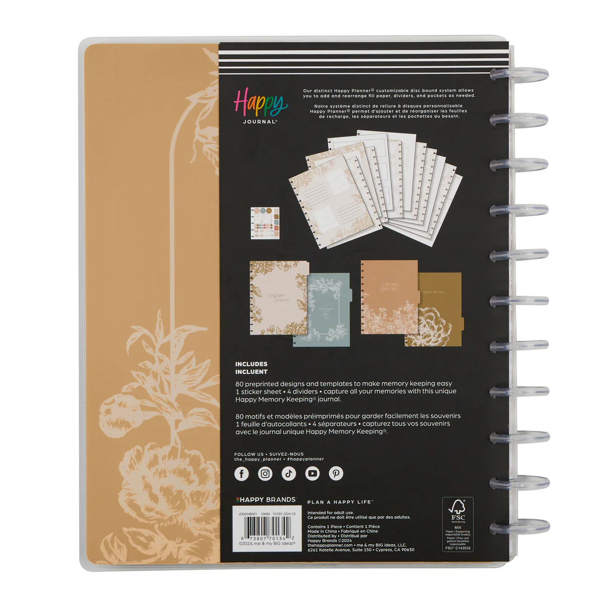 Love Blooms Wedding - Big Happy Memory Keeping Photo Journal - 80 Sheets - Image 14