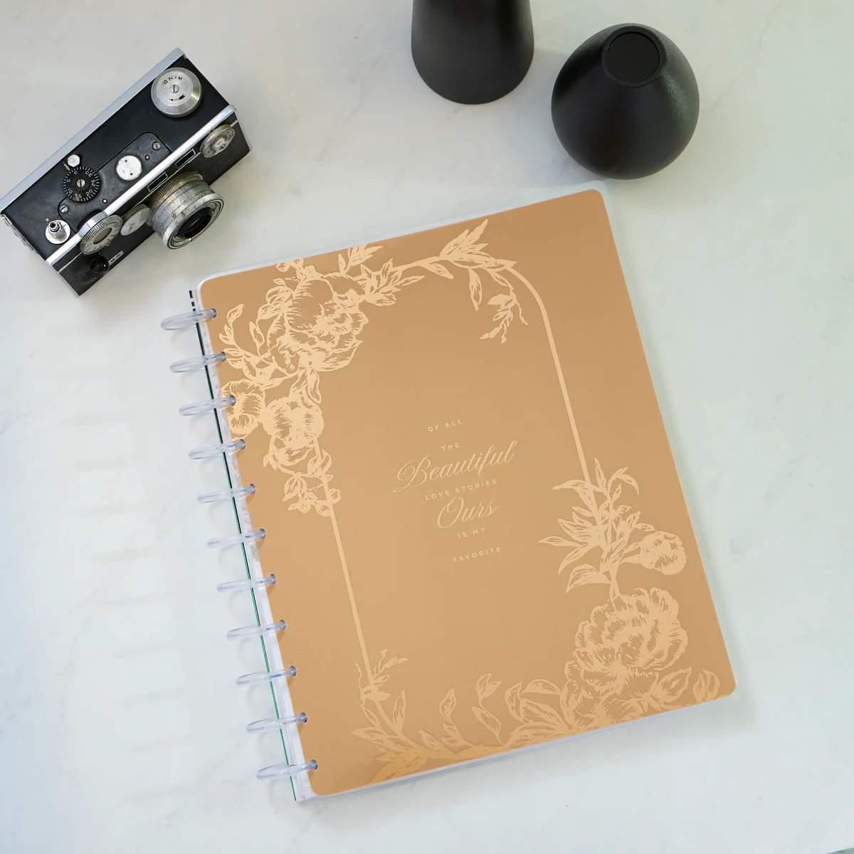 Love Blooms Wedding - Big Happy Memory Keeping Photo Journal - 80 Sheets - Image 3