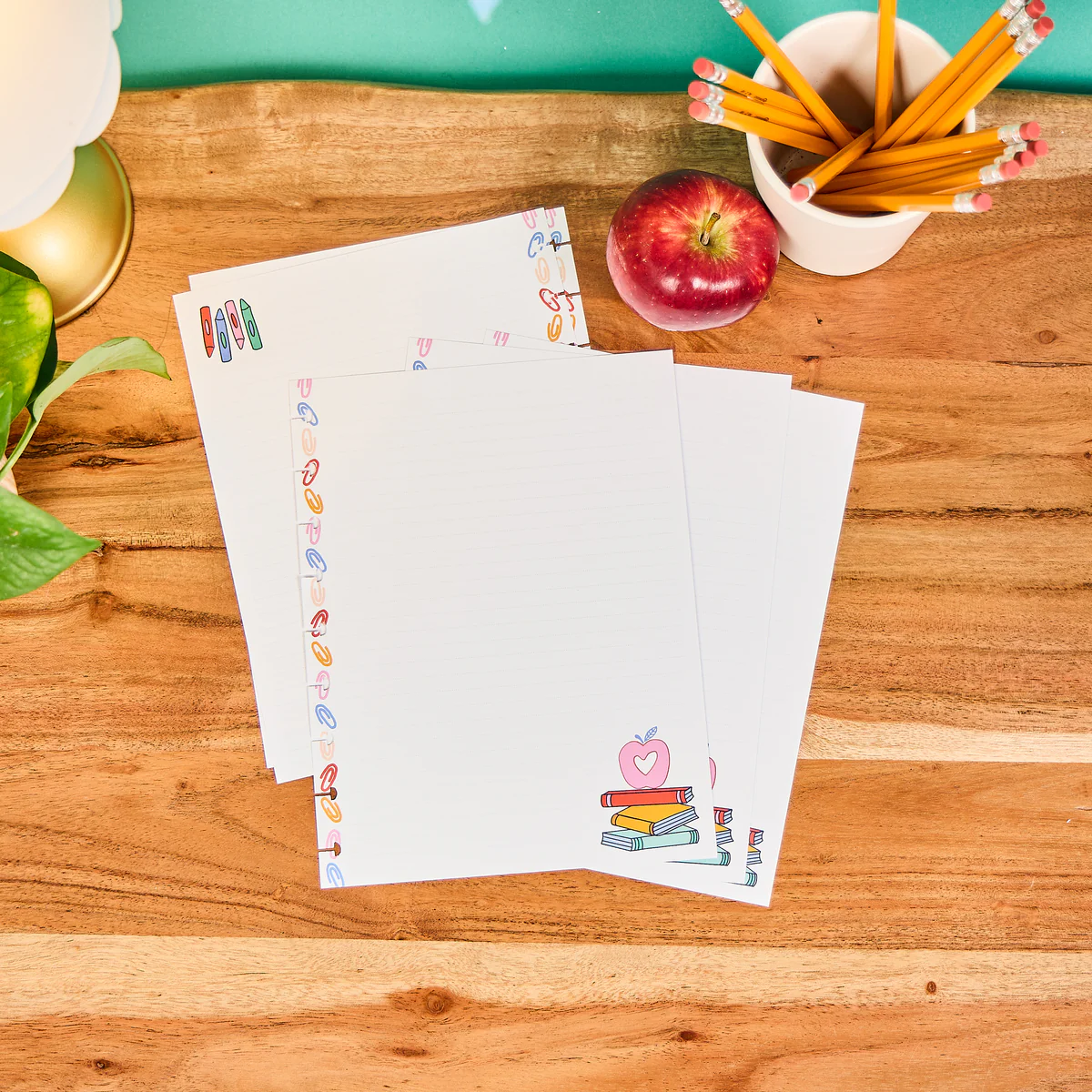 Love to Teach - Dotted Lined Classic Filler Paper - 40 Sheets - Image 4