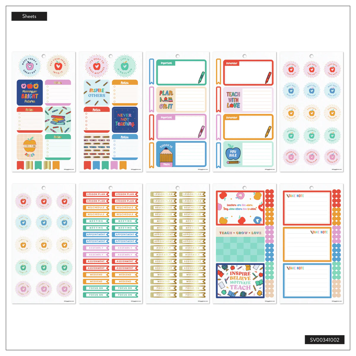 Love to Teach - Value Pack Stickers - Big - Image 11