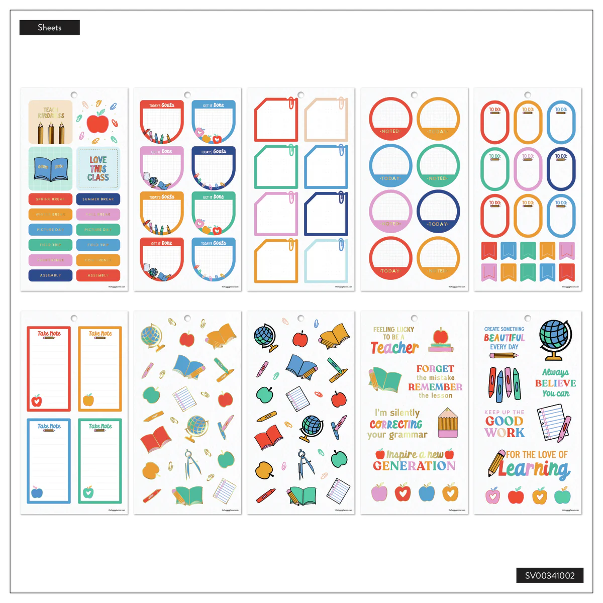 Love to Teach - Value Pack Stickers - Big - Image 12