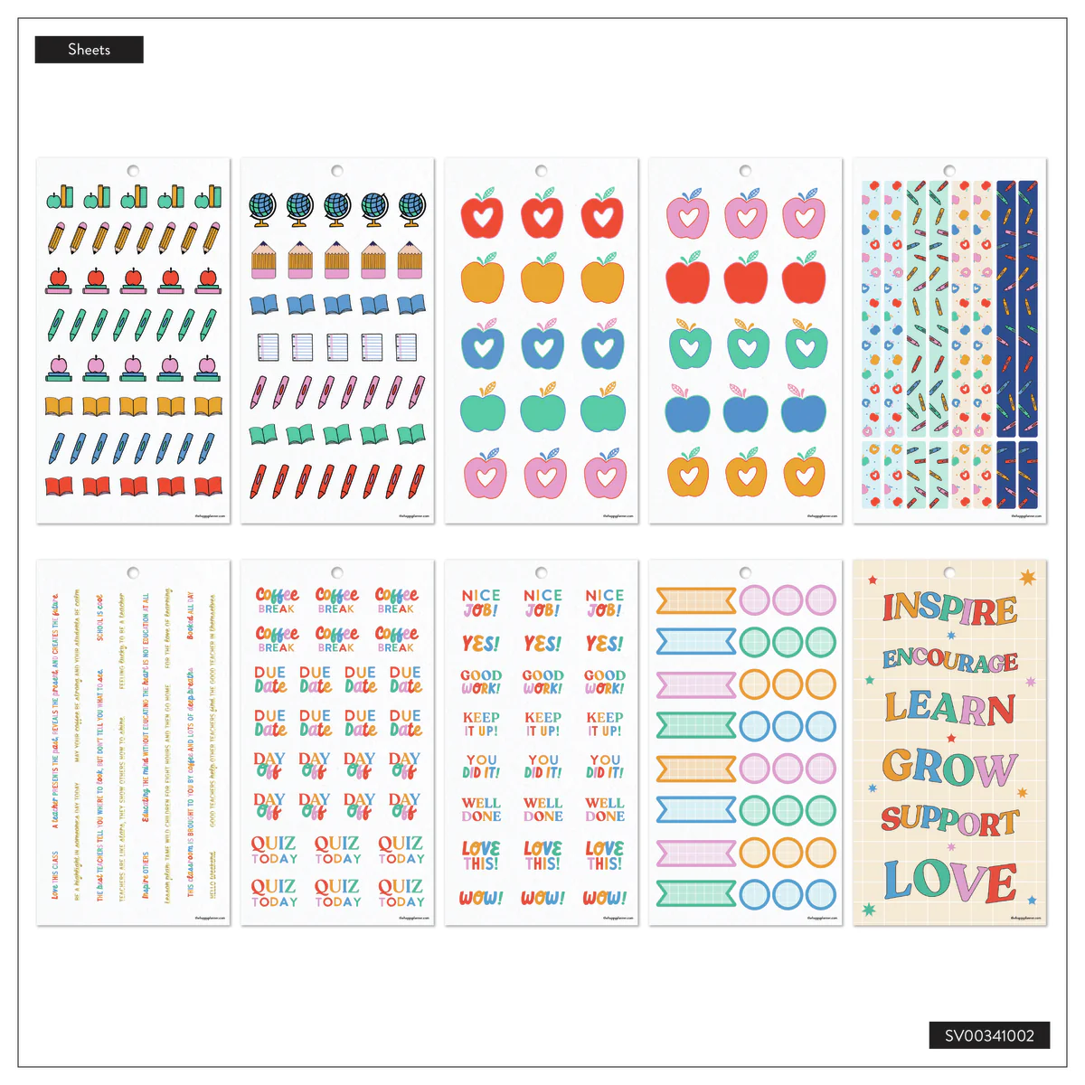 Love to Teach - Value Pack Stickers - Big - Image 13