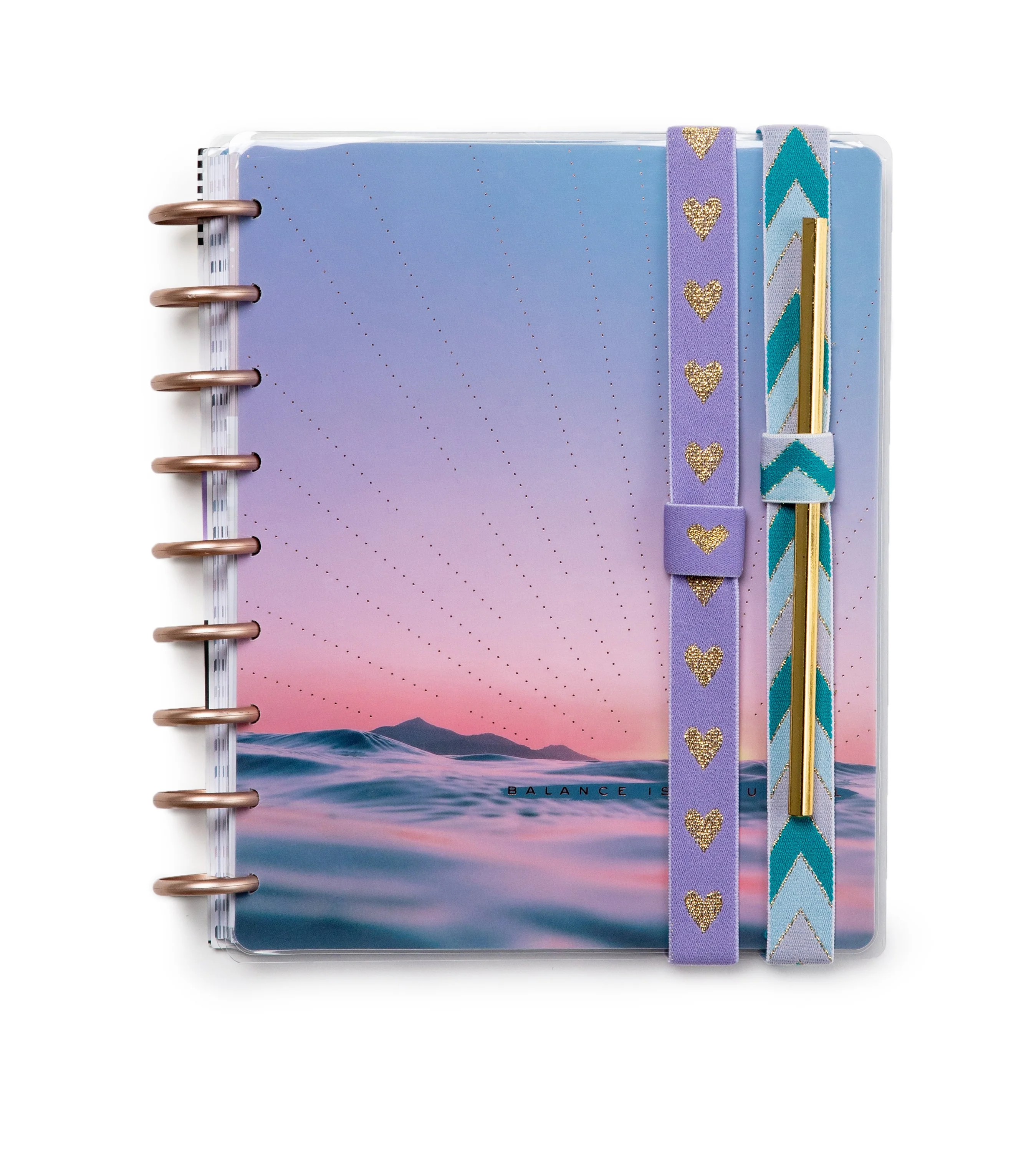 Lovely Vibes Elastic Band Pen Holder - 2 Pack - Image 2