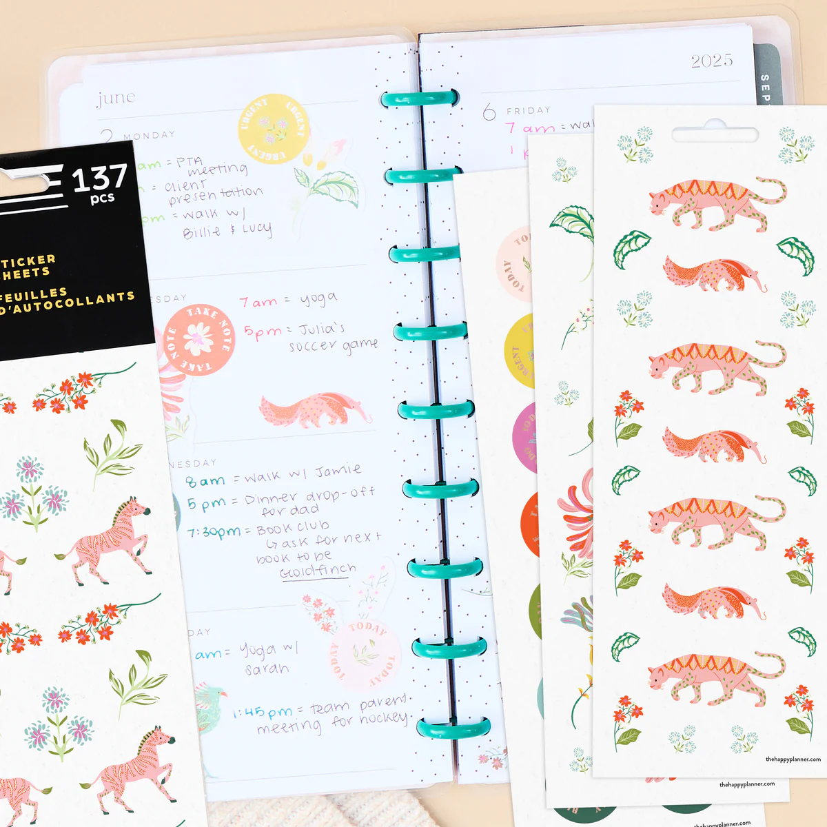 Lush Linens - 8 Sticker Sheets - Image 2