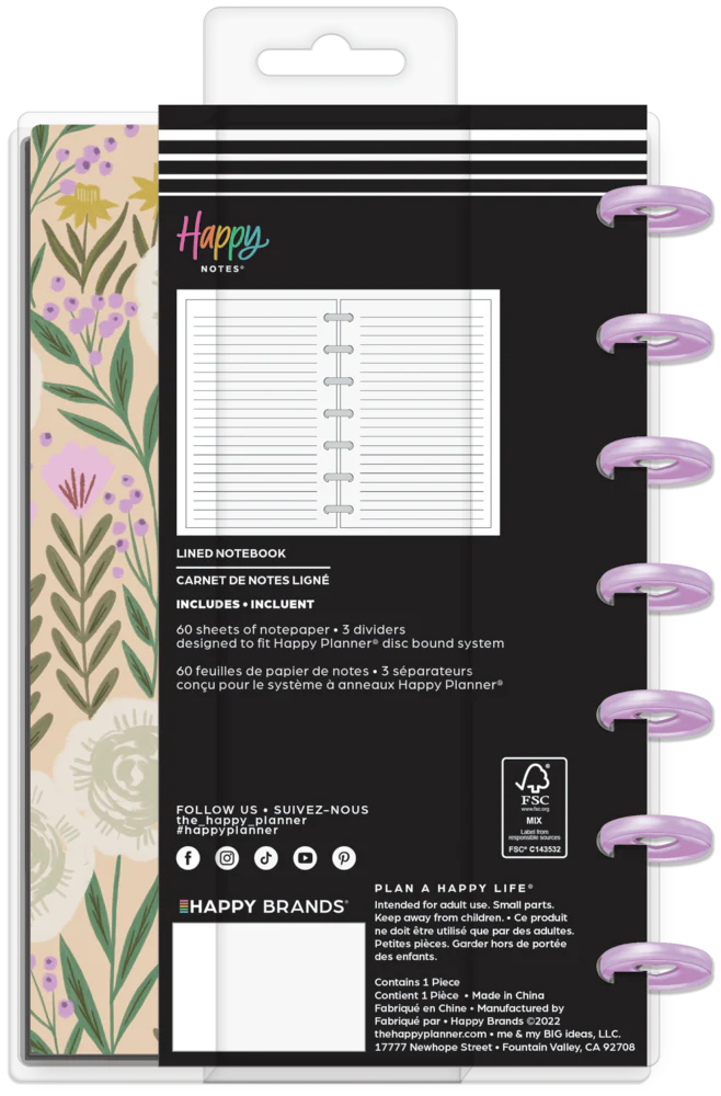 Made to Bloom - Lined Mini Notebook - 60 Sheets - Image 9