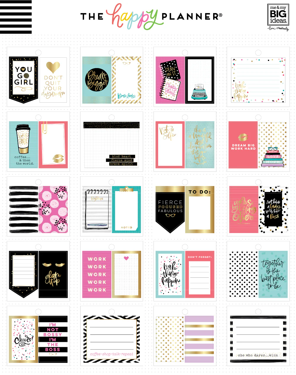 Tiny Sticker Pad - Make Things Happen - Image 3