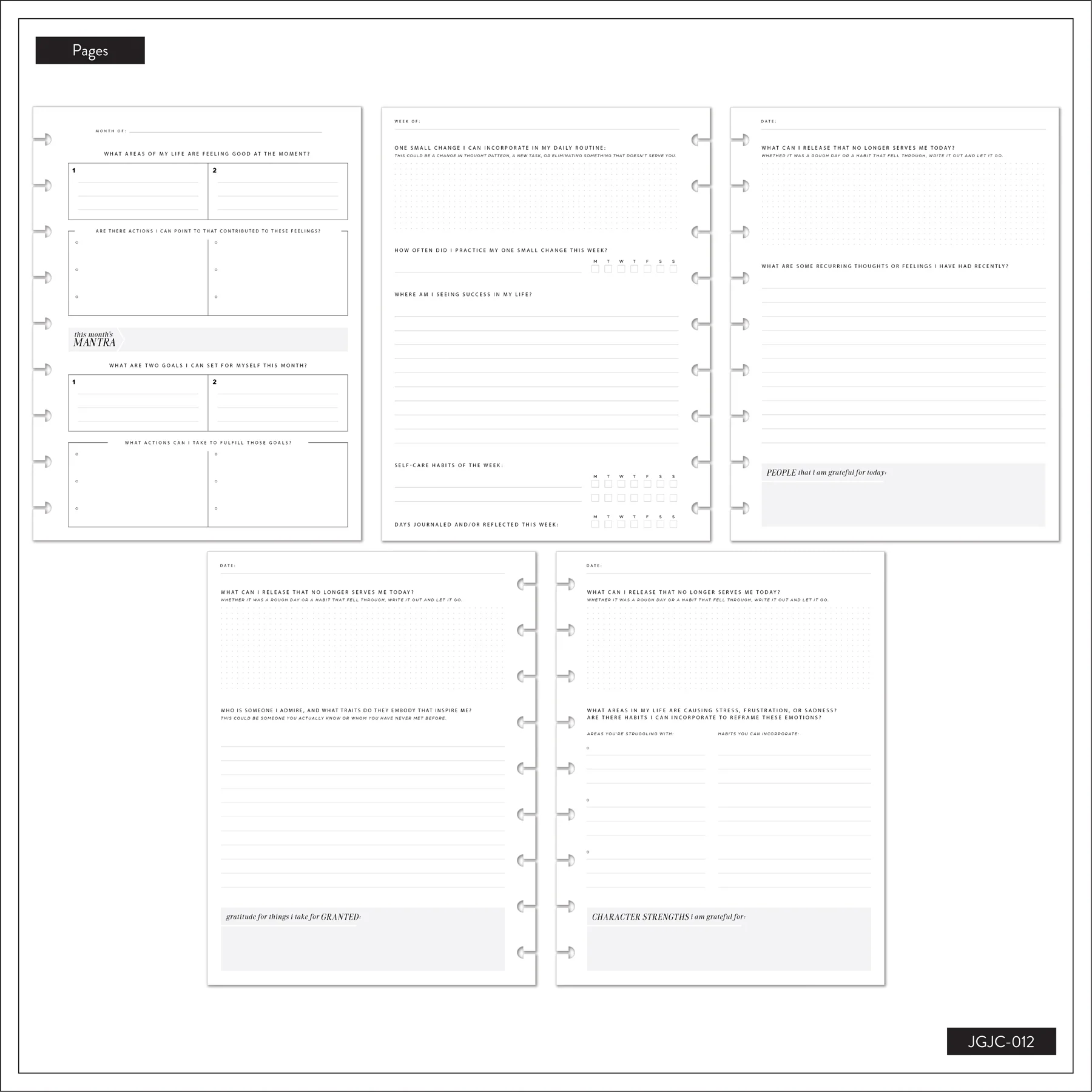 Manifest - Classic Guided Manifestation Journal - 80 Sheets - Image 17