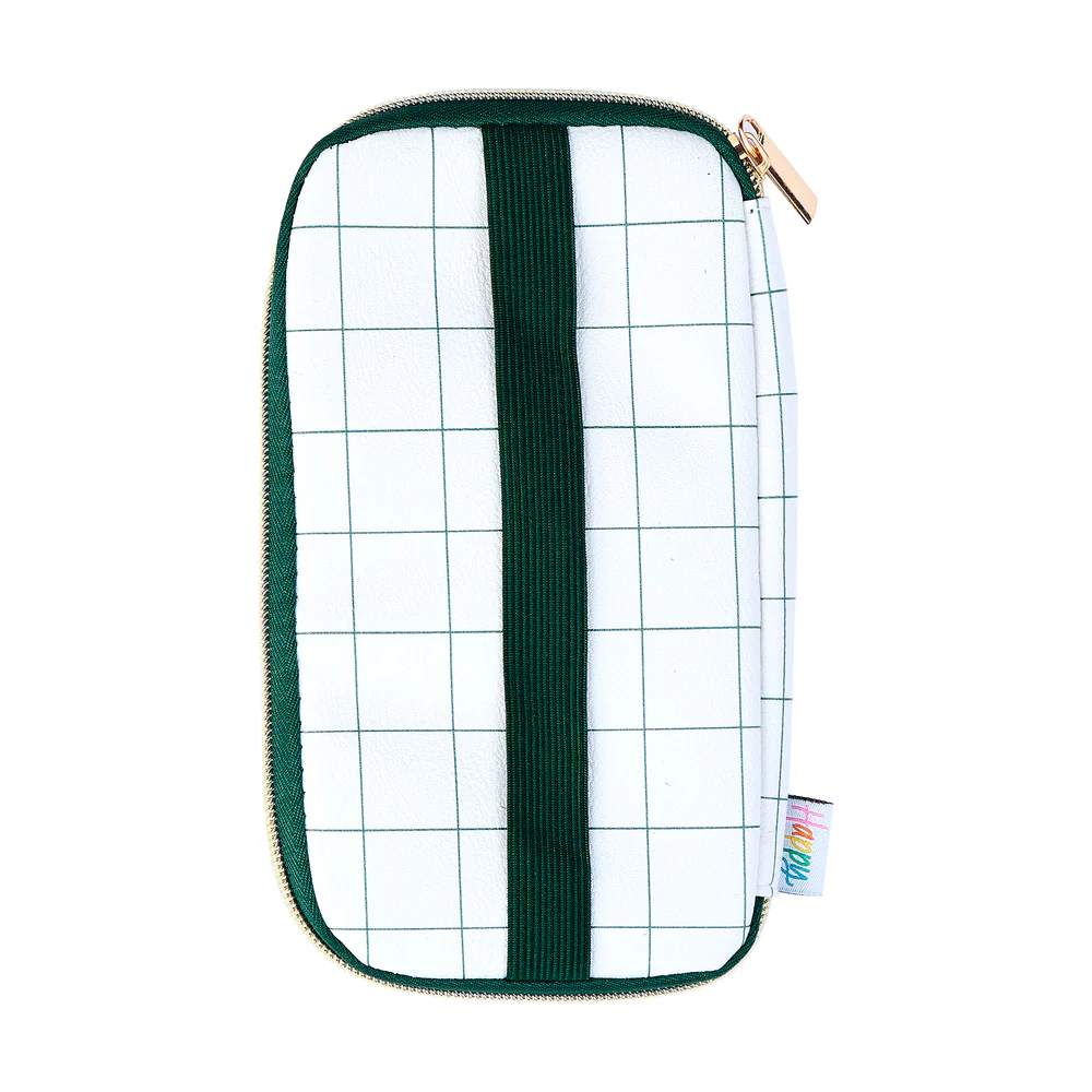 Mauve & Moss - Banded Accessory Zip Pouch - Image 3