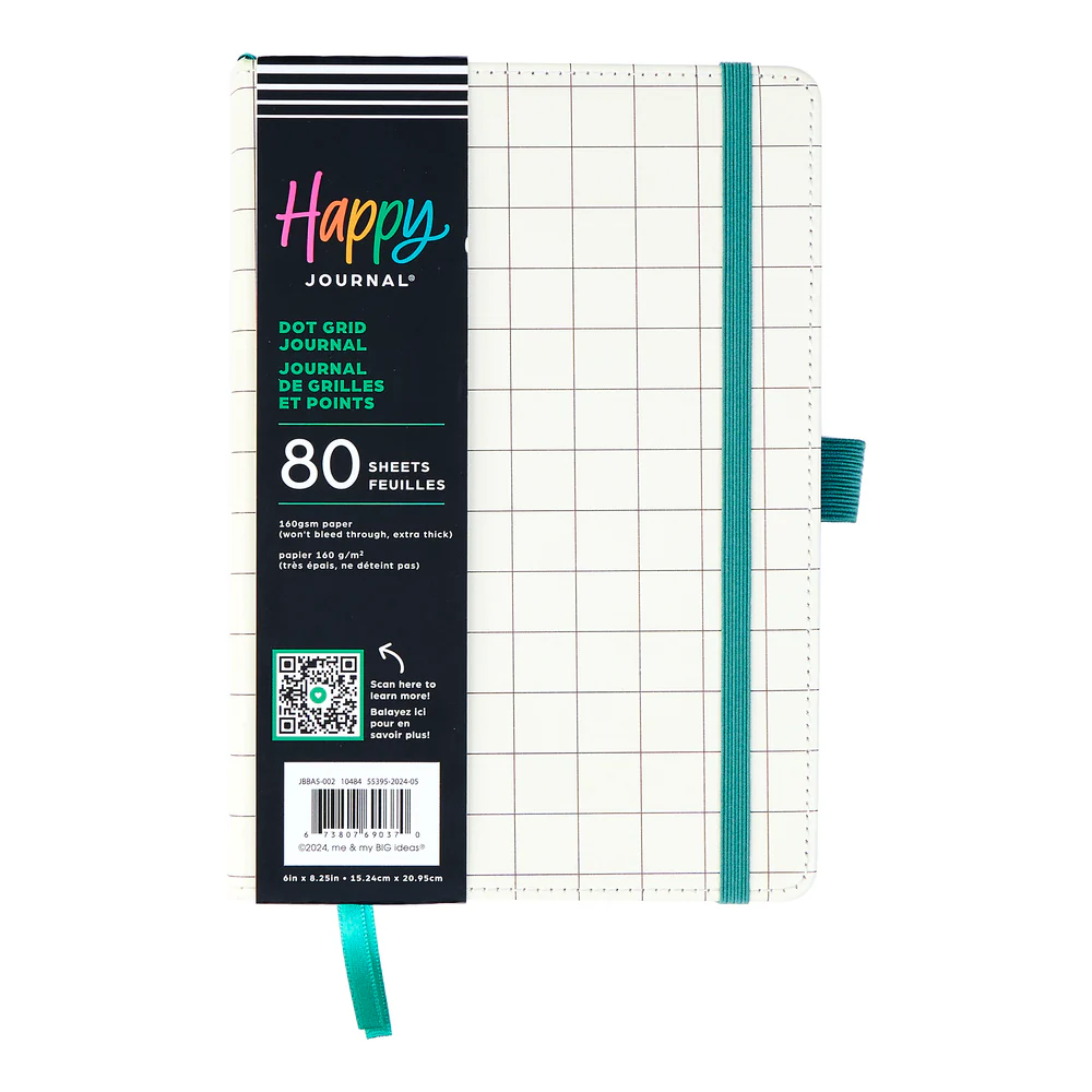 Mauve & Moss - Bullet Dot Grid Happy Journal - 80 Sheets - 160 GSM Paper - Image 6