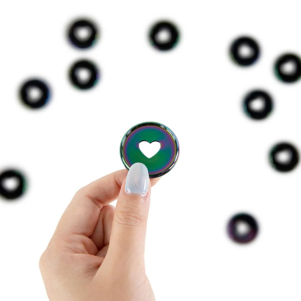 Medium Plastic Discs - Iridescent - Image 3