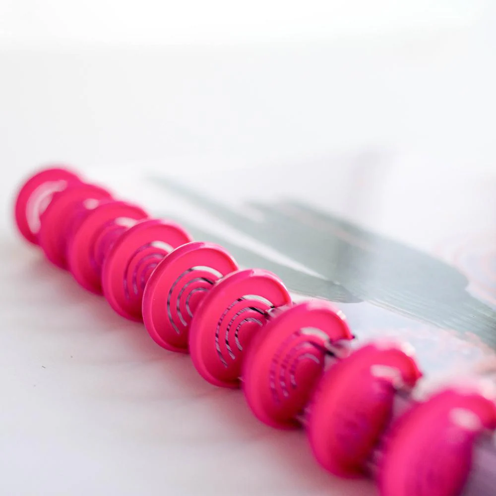 Rainbow Cutout Medium Disc Set - Bright Pink - Image 2