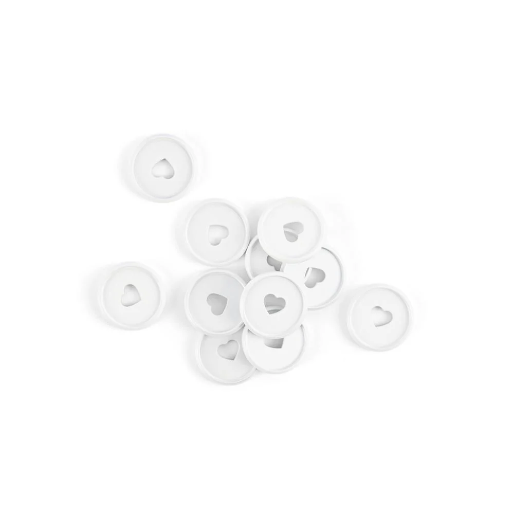 Medium Metal Discs - Winter White - Image 3
