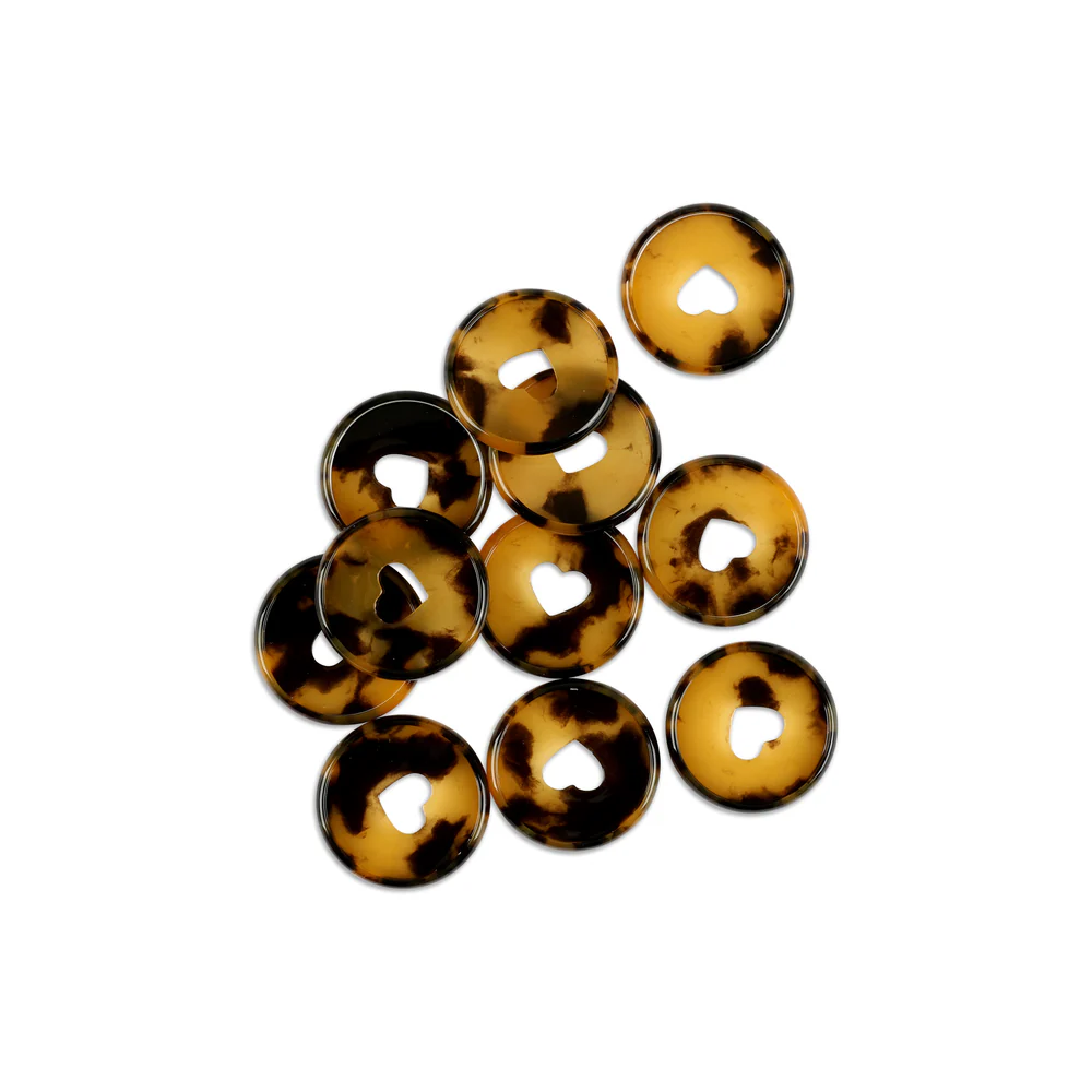 Medium Plastic Discs - Glossy Tortoise - Image 3
