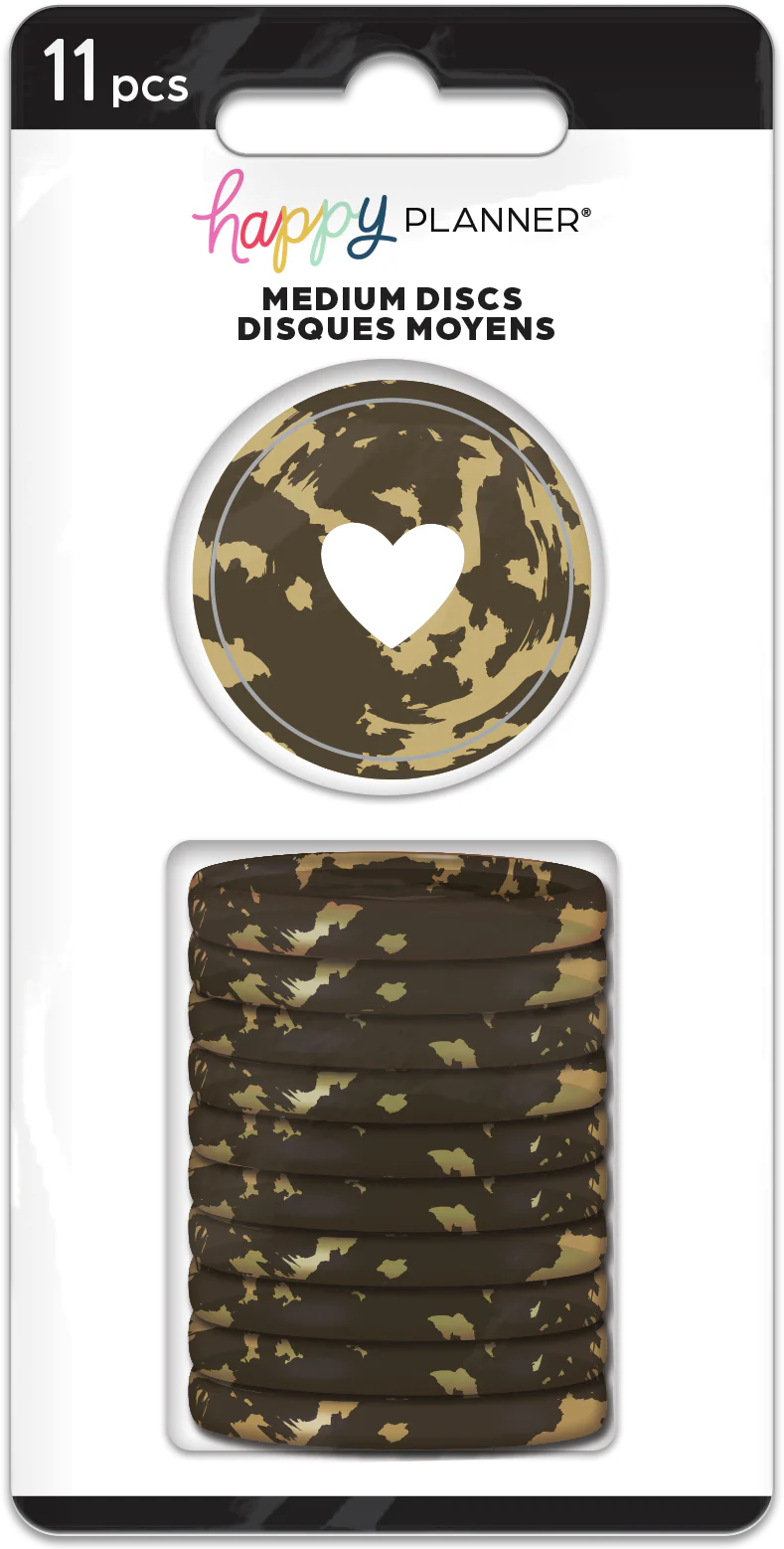 Medium Plastic Discs - Glossy Tortoise - Image 4