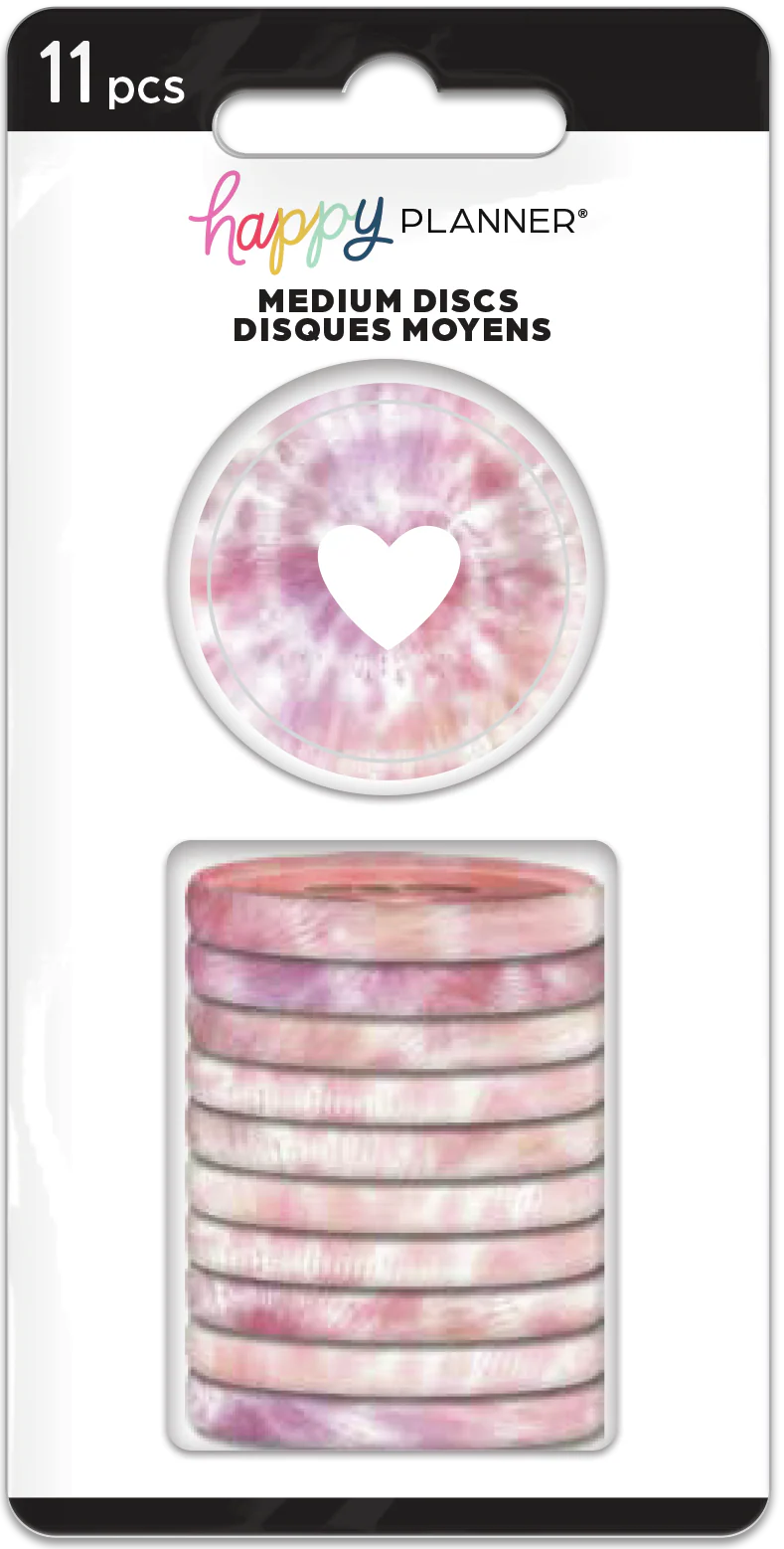 Medium Plastic Discs - Tie Dye - Image 4