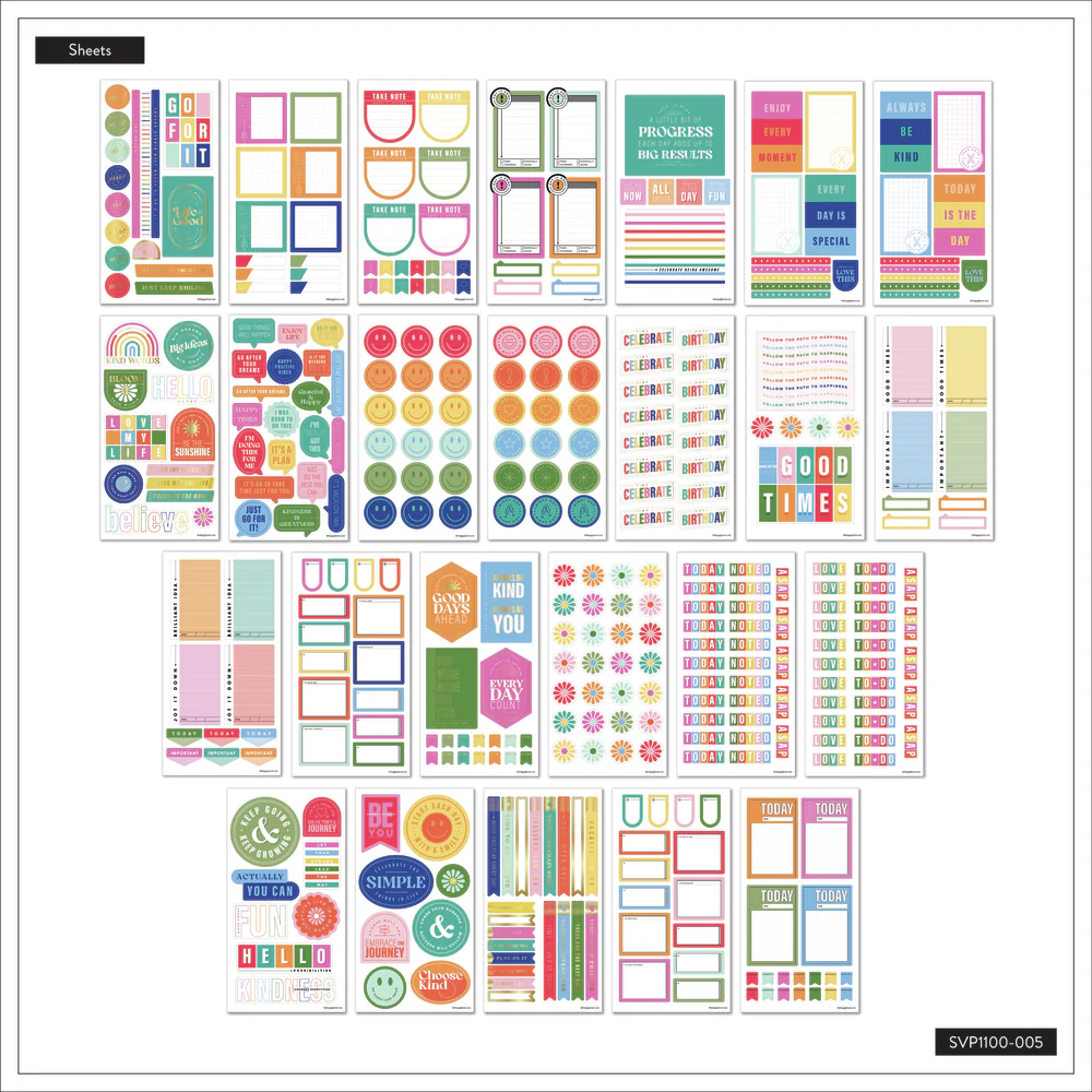 Planner Essentials - Mega Value Pack Stickers - 100 Sheets - Image 6