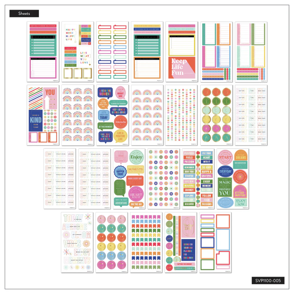Planner Essentials - Mega Value Pack Stickers - 100 Sheets - Image 7