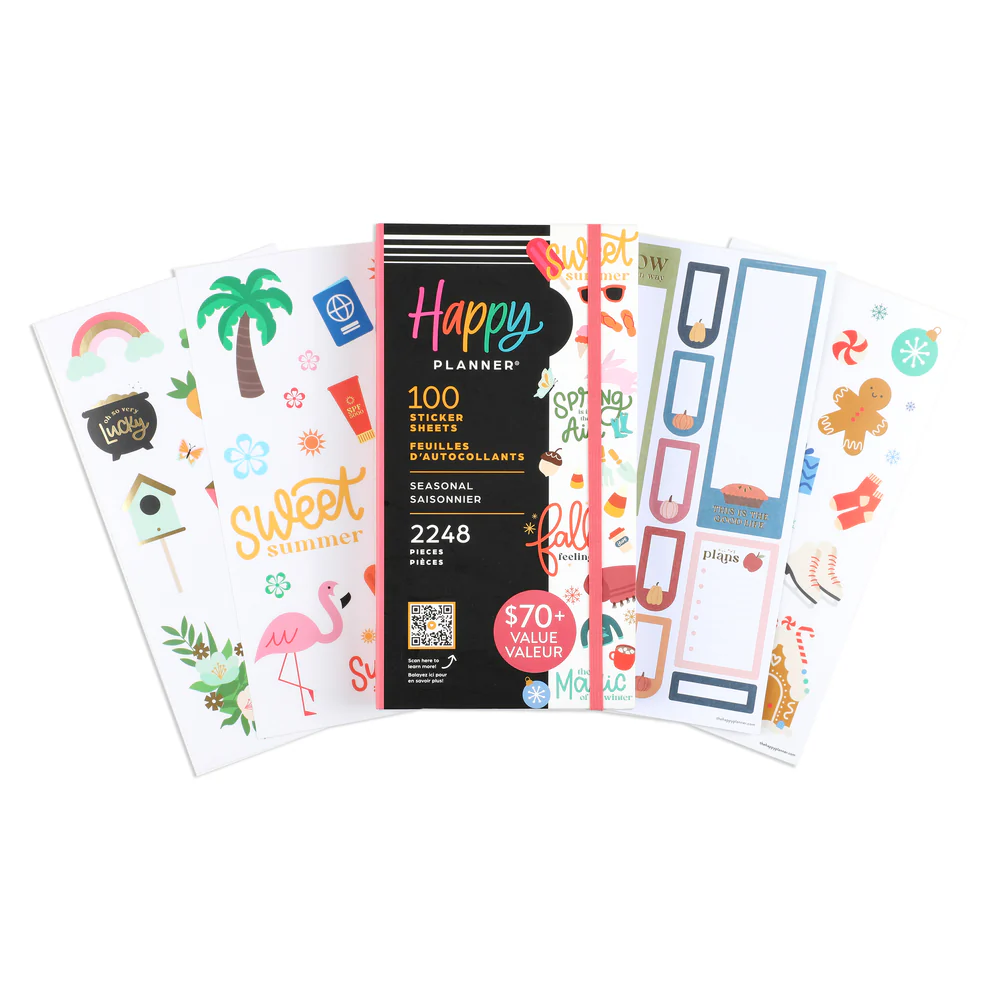 Mega Value Pack Stickers - 100 Sheets - Seasonal - Image 5